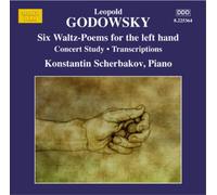 Leopold Godowsky Leopold Godowsky: Six Waltz-poems for the Left Hand (CD) Album