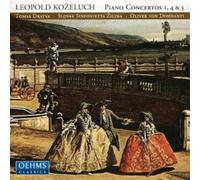 Leopold Kozeluch Piano Concertos Nos. 1, 4 and 5 (Von Dohnanyi, Slovak So) (CD)