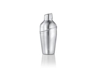 Leopold Vienna 3-Piece Cocktail Shaker, 500ml IN233012, Inoxidable, Silver, 8.69 x 8.69 x 19.60 cm
