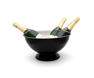 Leopold Vienna - Ciotola champagne & raffreddatore Classic nero