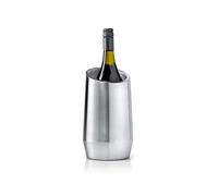 Leopold Vienna Double-Walled Wine Cooler IN213000, Inoxidable, Silver, 13.9 x 13.9 x 25 cm