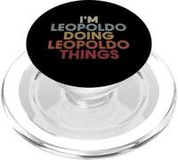 Leopoldo Name Leopoldo Personalized Name First Given PopSockets PopGrip per MagSafe