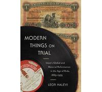 Leor Halevi Modern Things on Trial (Copertina rigida)