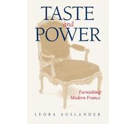 Leora Auslander Taste and Power (Tascabile)