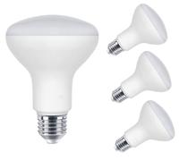 Leo's Light 4 Pezzi LED Lampadina Faretto R80 E27 15W Luce Freddo 6000K,1450LM, 230 gradi di Luce, Equivalente a Alogena 120W, Lampade Riflettore LED (Bianco Freddo-6000K, 15W-R80)