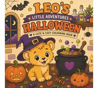 Leo's Little Adventures: Halloween: A Cute & Cozy Colouring Book
