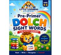 Leo's Pre-Primer Dolch Sight Words Workbook: Learn to Read with Writing, Coloring, Reading Practice, and Fun Activities for Preschool, Kindergarten, and Ages 4-6