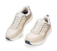LEOSS ORIGINAL Scarpe Vintage Uomo Scarpe Ginnastica Uomo Traspiranti Stabili Sneakers Classiche Leggere Yoga sul Balcone (Cachi, 44 EU, MLE260305-8)