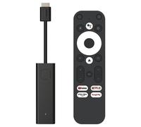 Leotec Dongle GC216 Receptor Android TV Box 4K WiFi Quad Core 2GB 16GB - Certificacion de Google y Netflix - Bluetooth, HDMI -