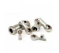 LEOTNNDQ 1 pz 5mm/6mm/8mm/10mm/12mm/16mm/18mm/20mm/22mm/25mm Maschio/Femmina SA Si T/K POSA8 PHSA8 Giunto sferico Filettato Metrico Cuscinetto terminale(Si18 18mm)