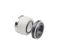 LEOTNNDQ Guarnizioni meccaniche PTFE dei soffietti WB2-25 WB2/25 per la pompa industriale resistente alla corrosione con la guarnizione a doppia fase (SIC/SIC/PTFE