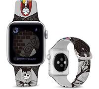 Leotop Compatibile con cinturini Apple Watch Stitch 42 mm, 44 mm, 45 mm, ultra 49 mm, per iWatch serie SE/SE2 8 7 6 5 4 3 2 1 uomo donna, 49/45/44/42mm