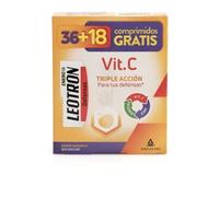 Leotron Vitamin C Triple Action Effervescent Tablets 36 + 18 As A Gift Orange 54 Un