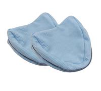 LeoTube Federa di ricambio per cuscino Contour Legacy in schiuma per gambe e ginocchia, solo federa (blu, 2 pezzi)