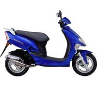LEOVINCE 4048 SCARICO TT REALIZZATO A MANO KYMCO BET & WIN 50 2005