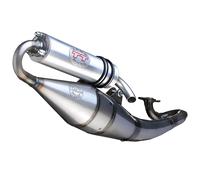 4091 SCARICO TERMINALE MARMITTA LEOVINCE HAND MADE TT MBK BOOSTER 50 2008 2009