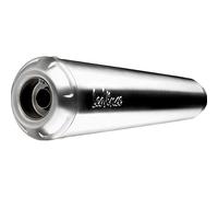 Leovince Classic Racer Triumph Street Twin 900 16-20 Ref:15004 Stainless Steel Homologated Muffler Argento Homologated