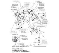 LeoVince - Fascetta di scarico SFM2