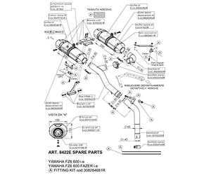LeoVince - Fascetta di scarico SFM2