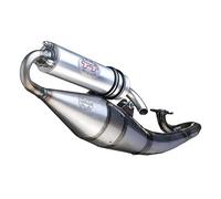 4051 - Scarico LeoVince HAND MADE TT Alluminio MALAGUTI F12 PHANTOM (94-98)