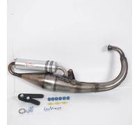 4091 - Scarico Completo LeoVince HAND MADE TT Alluminio MBK BOOSTER 50 (04-12)