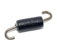 LeoVince - Molla di scarico di ricambio con rivestimento in silicone, corta, 60 mm