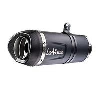 LEOVINCE SBK LV ONE EVO 2/1 MT-07 / MT-07 TRACER/XSR 700 INOX BLACK with catalyst