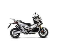14046 - Terminale Scarico LeoVince NERO Inox HONDA X-ADV (17-23)