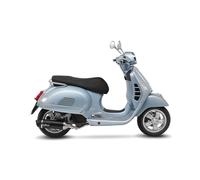 14080K - Terminale Scarico LeoVince NERO Inox VESPA GTS 125 i.e./SUPER (21-23)