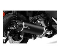 14054K - Terminale Scarico LeoVince Nero YAMAHA X-MAX 300/IRON MAX (17-20)