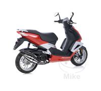 Scarico Completo Leovince HM Tt Nero Alu Peugeot Jet Force Tech 50 2005 > 2016