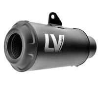 LeoVince LV-10 silenziatore con om. CE Versione acciaio inossidabile o nera