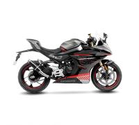 15505U - Terminale Scarico LeoVince GP CORSA Carbonio CF MOTO 450 SS / 450 SR