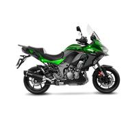 14057 - Terminale Scarico LeoVince NERO Inox KAWASAKI VERSYS 1000 (19-23)
