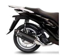 14068U - Scarico Completo LeoVince NERO Inox HONDA SH 125i (20-23)