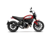 15250FBU - Terminale Scarico LeoVince LV-10 FULL BLACK DUCATI SCRAMBLER 800