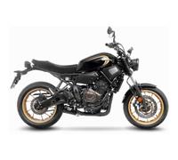 15264FBU - Scarico Completo LeoVince LV-10 FULL BLACK Inox YAMAHA MT-07 (21-23)