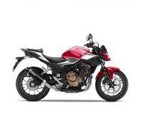 LEOVINCE TERMINALE SCARICO NERO PER HONDA CBR500 R 22-23 INOX-COD.14058