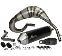 Leovince X-fight Black Edition 3281b Muffler Argento Homologated