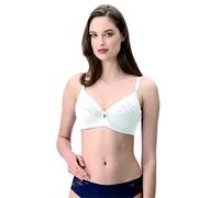 LEPEL 1 Pezzo Reggiseno Donna 461 Allure con Ferretto in Morbida micrifibra - Coppa B - C - D, Bianco 4C