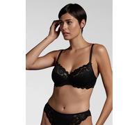 LEPEL BEL SENO REGGISENO BALCONCINO PIZZO E FERRETTO art 251 BIANCO NERO FARD