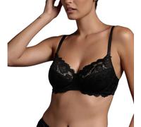 Lepel Belseno Reggiseno in Pizzo Balconcino Coppa C Art. 251 Colori Bianco Nero e Fard - Nero 6