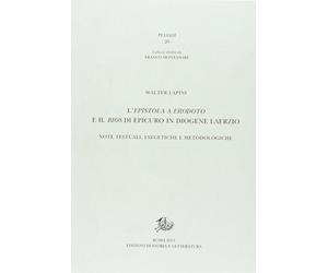 L'epistola a Erodoto e il Bios di Epicuro in Diogene Laerzio. Note testuali, ese