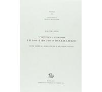 L'epistola a Erodoto e il Bios di Epicuro in Diogene Laerzio. Note testuali, esegetiche e metodologiche