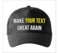 lepni.me Cappellini Personalizzato Make Great Again con Testo o Nome | Cappellino da Baseball Unisex Stampati e Regolabili | Cappello Trucker con Chiusura a Fibbia (Taglia Unica Nero Multicolore)