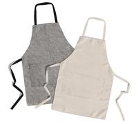 lepni.me Premio Grembiuli da Cuoco | Cucina Cottura Grilling per la Casa e il Ristorante | Grembiule da Cucina con Doppia Tasca per Uomini e Donne