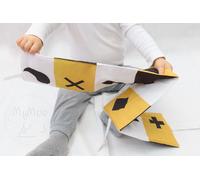 Leporello tessile a contrasto MyMoo