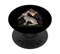 Lepre di montagna coniglio PopSockets PopGrip Adesivo