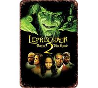 Leprechaun: Back 2 tha Hood Movie Vintage Metal Tin Sign is Retro Metal Sign for Garden Club Outdoor Indoor Home Wall Decorative Poster 20,3 x 30,5 cm