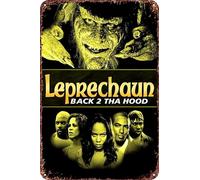Leprechaun: Back 2 tha Hood Movie Vintage Metal Tin Sign is Retro Metal Sign for Garden Club Outdoor Indoor Home Wall Decorative Poster 20,3 x 30,5 cm